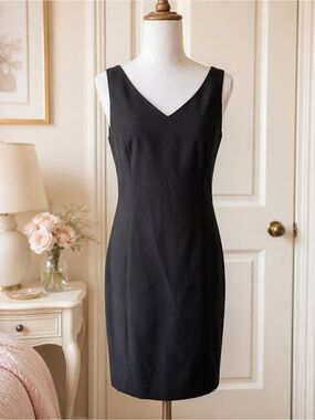 MODA INTERNATIONAL BLACK Sleeveless Mini Cocktail Dress